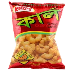 Krispy Curl Chips 15 gm - 5 Packets - Rokomari